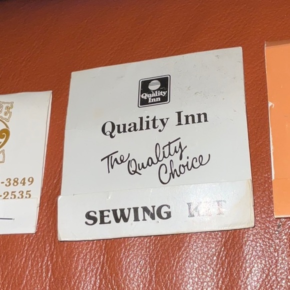 Hotel Matchbook Mending Sewing Kits Souvenir Vintage 3 - Picture 6 of 14